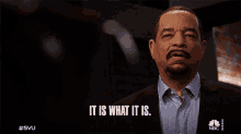 It Is What It Is Odafin Tutuola GIF - It Is What It Is Odafin Tutuola Law And Order Special Victims Unit GIFs