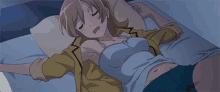 shoujo kageki revue starlight anime nana daiba sleeping