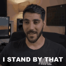 I Stand By That Rudy Ayoub GIF - I Stand By That Rudy Ayoub I Think My Answer Is Still The Same GIFs
