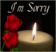 Im Sorry Candle GIF - Im Sorry Candle GIFs