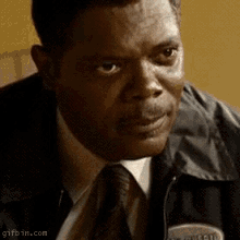 Nick Fury Funny Face GIF - Nick Fury Funny Face Silly Face GIFs