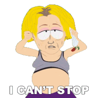 I Cant Stop Betsy Mac Intosh Sticker - I Cant Stop Betsy Mac Intosh South Park Stickers