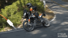 Taking The Curve With The Ktm790adventure R Cycle World GIF