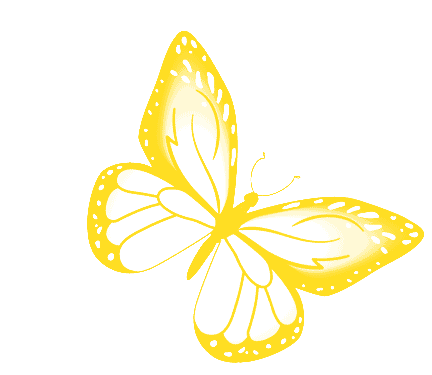 Butterfly Yellow Butterfly Sticker - Butterfly Yellow Butterfly Freedom Stickers