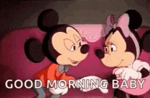 Minnie Mouse Mickey Mouse GIF - Minnie Mouse Mickey Mouse Good Morning Baby GIFs