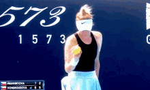 Marketa Vondrousova Serve GIF - Marketa Vondrousova Serve Tennis GIFs