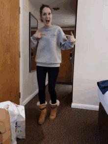 Stacey Solomon Me GIF - Stacey Solomon Me Pointing GIFs