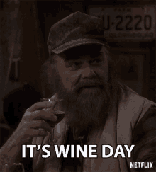 Its Wine Day Drink GIF - Its Wine Day Drink Wine O Clock GIFs