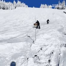 failed bail out skiing ski epic fail