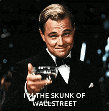 Cheers Leonardo Di Caprio GIF - Cheers Leonardo Di Caprio Wolf Of Wall Street GIFs