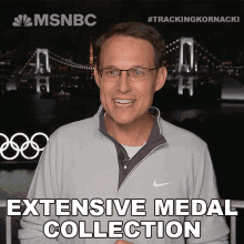 Extensive Medal Collection Steve Kornacki GIF