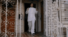 White Suit - Brooklyn Nine-nine GIF - Brooklyn Nine Nine Andy Samberg Jake Peralta GIFs