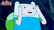 Covering Eyes Finn GIF - Covering Eyes Finn Adventure Time GIFs