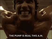 Pump Muscle GIF - Pump Muscle Shout GIFs