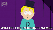 Whats The Persons Name Terrance GIF - Whats The Persons Name Terrance South Park GIFs