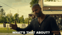 Whats That About Shadow Moon GIF - Whats That About Shadow Moon American Gods GIFs