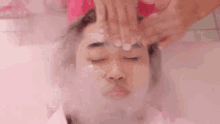 Face Massage Lizzy Capri GIF - Face Massage Lizzy Capri Massage GIFs
