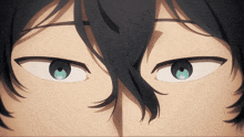 a close up of a person 's eyes with their eyes closed