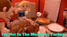 Sml Marvin GIF - Sml Marvin Im Not In The Mood For Turkey GIFs