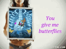 Butterflies Love GIF - Butterflies Love Crush GIFs