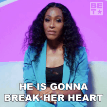 He Is Gonna Break Her Heart Amina Buddafly GIF - He Is Gonna Break Her Heart Amina Buddafly After Happily Ever After GIFs
