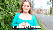 Lillee Jean Fingers Crossed GIF - Lillee Jean Fingers Crossed Happy GIFs