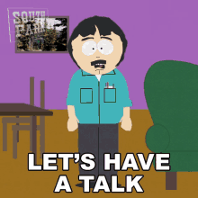 Lets Have A Talk Randy Marsh GIF - Lets Have A Talk Randy Marsh South Park GIFs