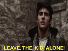 The Wanderers Leave The Kid Alone GIF - The Wanderers Leave The Kid Alone Leave Him Alone GIFs