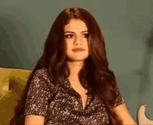 Selena Gomez Idk GIF - Selena Gomez Idk Shrug GIFs