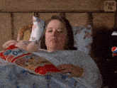 Eating In Bed Watching Tv GIF - Eating In Bed Watching Tv Netflix GIFs