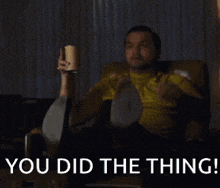 You Did The Thing Leo Did The Thing GIF - You Did The Thing Leo Did The Thing Leo The Thing GIFs