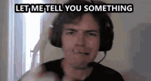 Let Me Tell You Something Benny GIF - Let Me Tell You Something Benny Uberfake GIFs