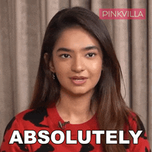 Absolutely Anushka Sen GIF - Absolutely Anushka Sen Pinkvilla GIFs