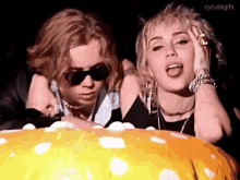 cyrussgifs miley cyrus the kid laroi without you remix