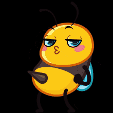 bee cute animated dancing humping