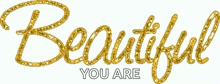 Beautiful Text Glitter Gold Oprah GIF - Beautiful Text Glitter Gold Oprah GIFs