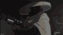 Stopping The Bullet Star Wars Visions GIF - Stopping The Bullet Star Wars Visions Self Defense GIFs