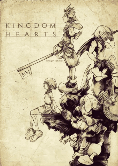 kingdom hearts riku and sora wallpaper
