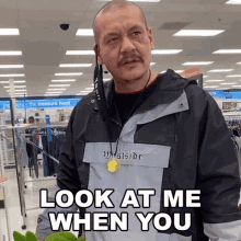 Look At Me When You Talk To Me Alright Nathan Apodaca GIF
