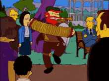The Simpsons Groundskeeper Willie GIF - The Simpsons Groundskeeper Willie Dancing GIFs