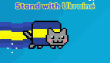 ukraine flag nyan
