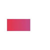 a red and purple rectangle with a white background .