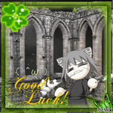 Good Luck Neco Arc GIF - Good Luck Neco Arc Neco Arc Chaos GIFs