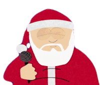 Thumbs Up Santa Claus Sticker