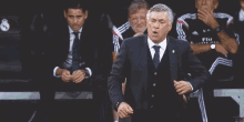 Carlo Ancelotti GIF - Carlo Ancelotti Allenatore Calcio GIFs