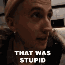 That Was Stupid Moby Rich GIF - That Was Stupid Moby Rich Moby Rich Channel GIFs