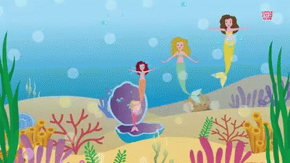 Mermaids Cartoons GIF - Mermaids Cartoons - Discover & Share GIFs