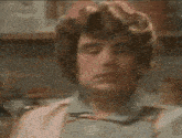 a man says " well there 's egg and bacon " in a kitchen