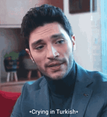 Ozan Korfali Crying In Turkish GIF - Ozan Korfali Crying In Turkish Fake Crying GIFs