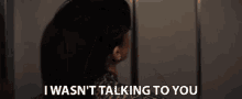 I Wasnt Talking To You Hunger Games GIF - I Wasnt Talking To You Hunger Games Johanna Mason GIFs